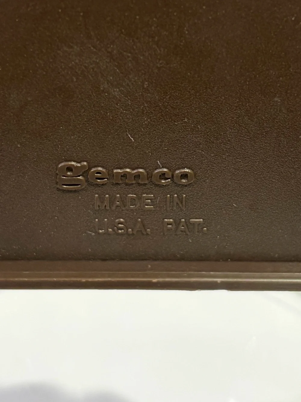 Vintage Gemco Glass Condiment Jar